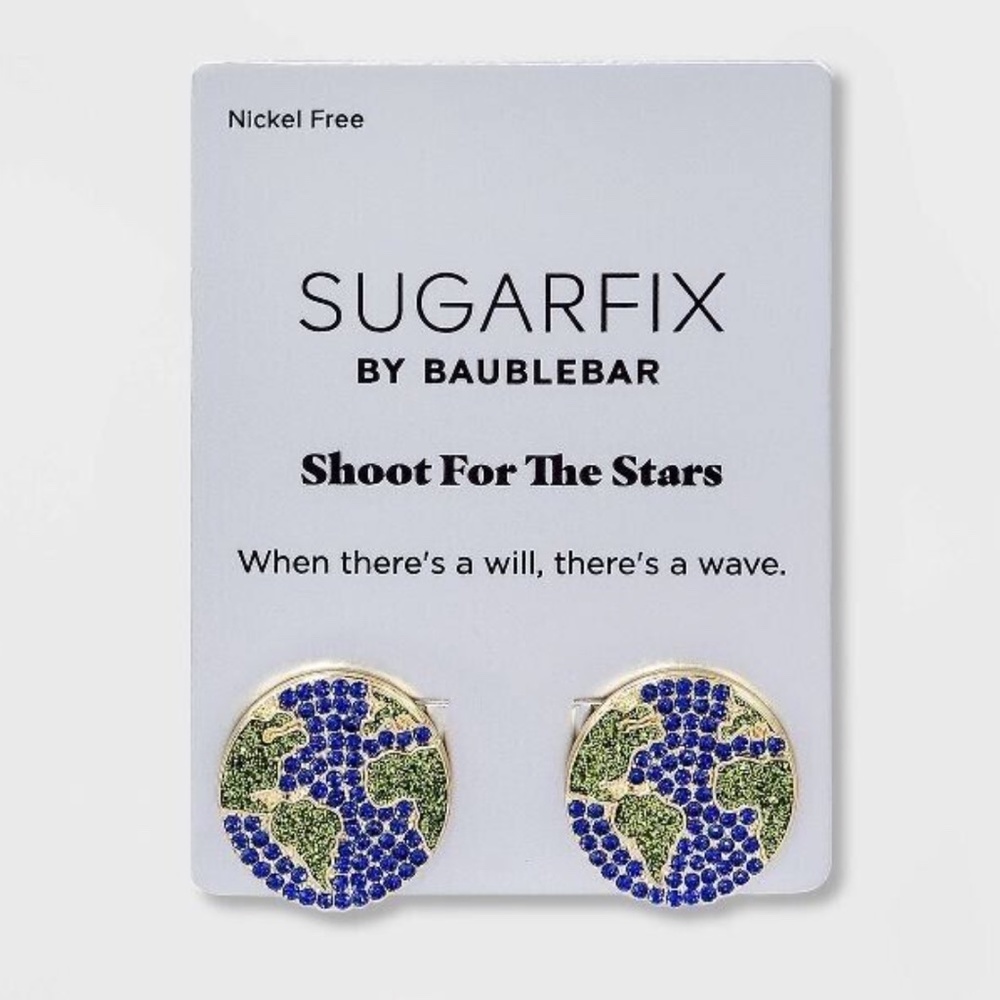 Sugarfix by BaubleBar Globetrotter Earrings  - 3 for $15